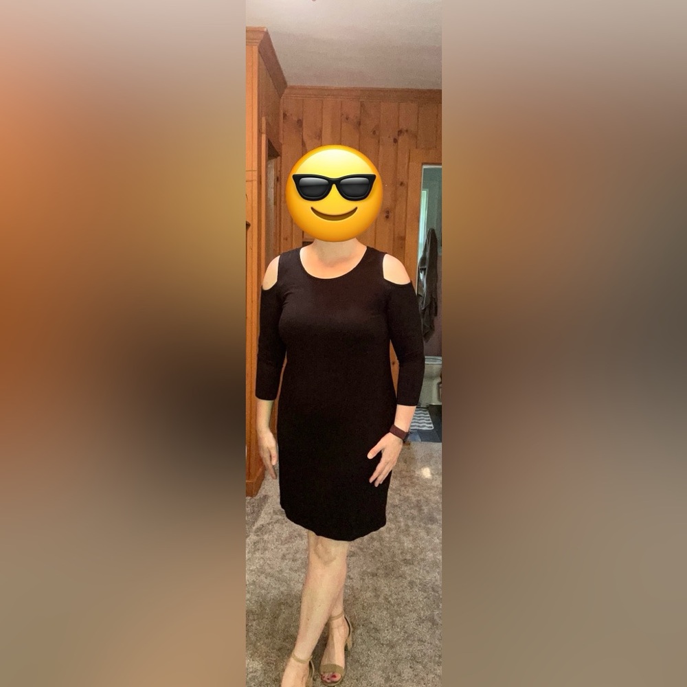 Soft Black Dress